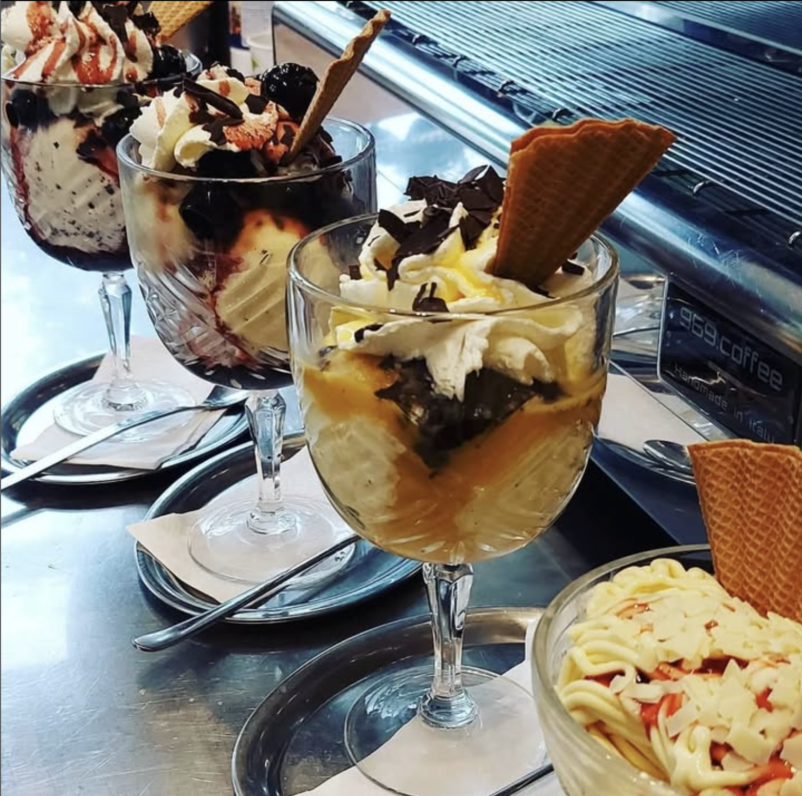 Hausgemachtes Eis