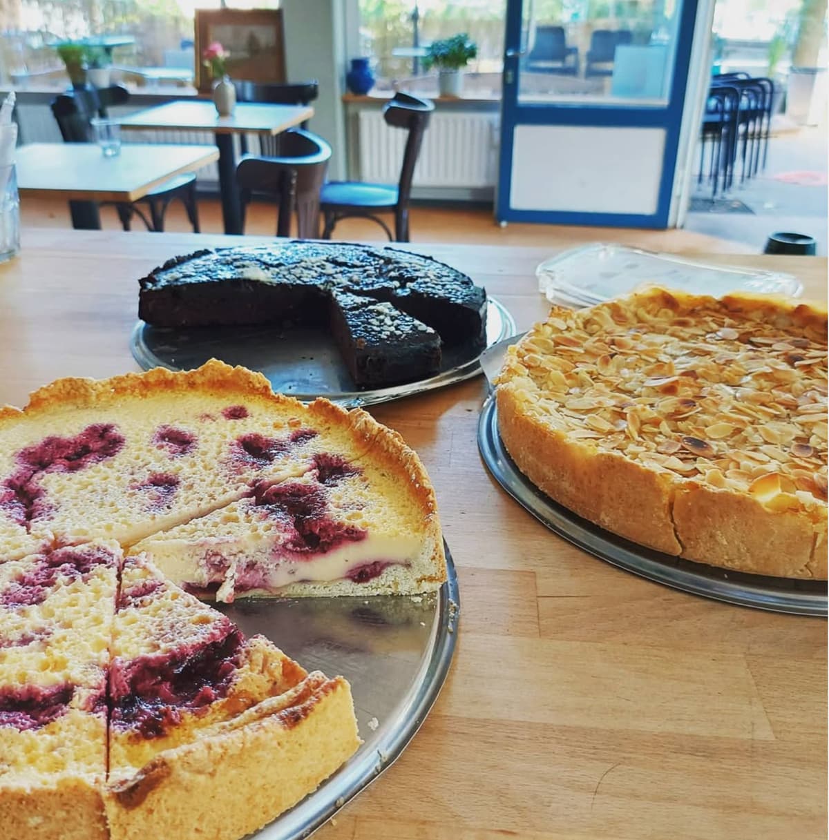 Hausgemachte Kuchen bei Jasper's Café